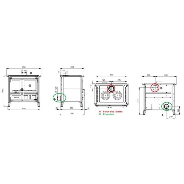 LA NORDICA Gardenia 5.0 Pierre – 9,5 kW