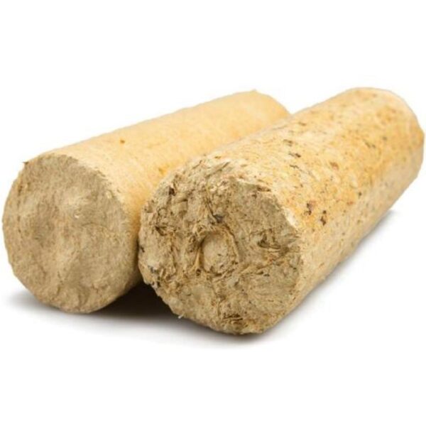 NESTRO Nadelholzbriketts rund ohne Loch 480kg NESTRO Nadelholzbriketts rund ohne Loch 480kg