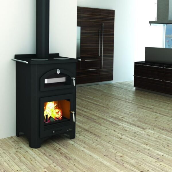 BRONPI Monza – 14 kW Holzofen mit Backofen BRONPI Monza – 14 kW Holzofen mit Backofen