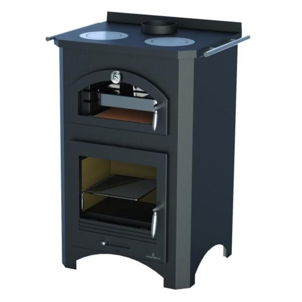 BRONPI Monza – 14 kW Holzofen mit Backofen BRONPI Monza – 14 kW Holzofen mit Backofen