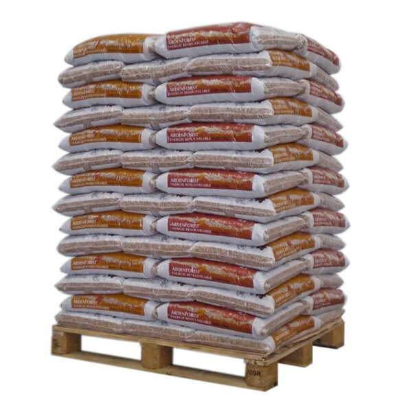 Ardenforest Pellets – Palette mit 70 Säcken à 15 kg Ardenforest Pellets – Palette mit 70 Säcken à 15 kg