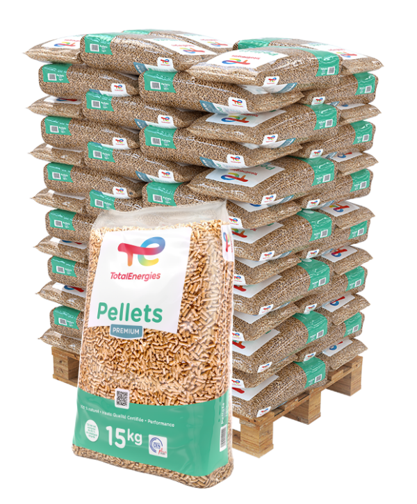 1 Palette Pellets von TOTALENERGIES