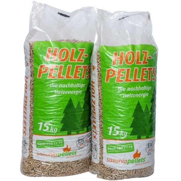 Saxoniapellets 6mm ENplusA1, 66 x 15kg Palette