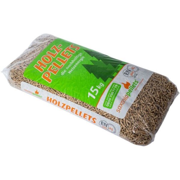 Saxoniapellets 6mm ENplusA1, 66 x 15kg Palette