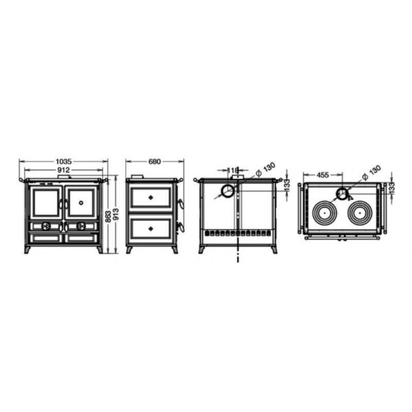 THERMOROSSI Viola Evo – 12,1 kW